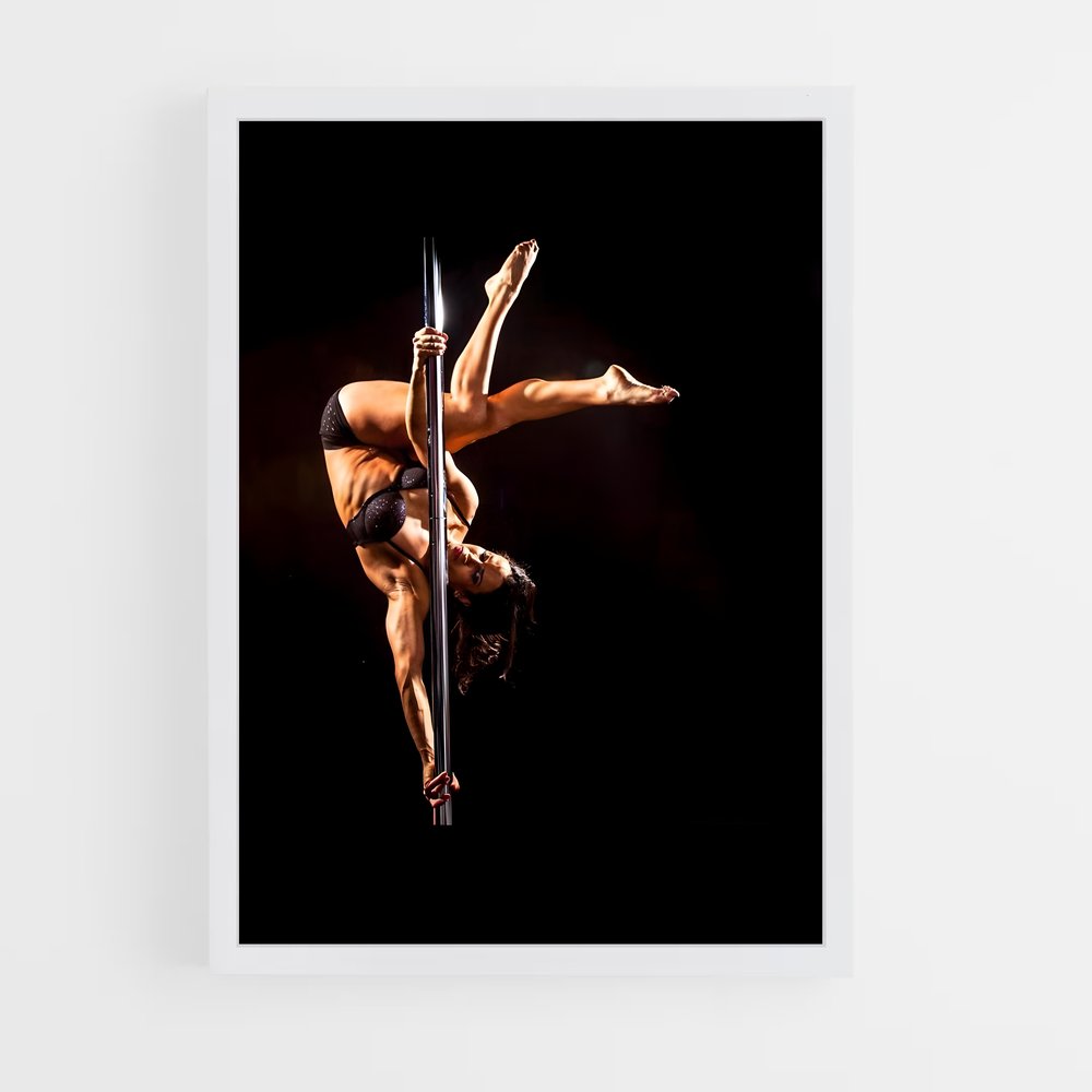Poster Lueur Ébène – affiche Danse (vue 3)